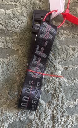 Off White Belt Black 
