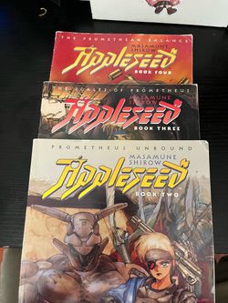 Appleseed Books 2, 3 & 4