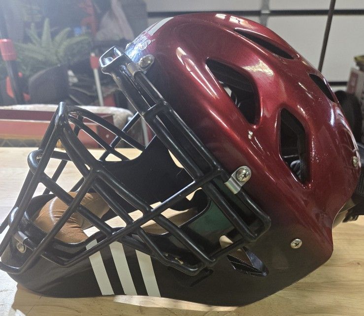 Used Adidas Catchers Helmet. Size 7-7 1/4