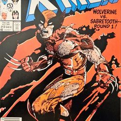 Uncanny X-men #212 NEWSSTAND VARIANT Iconic Wolverine Cover NM 🔥🔥🔥