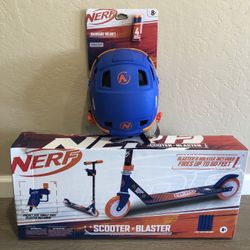 Nerf Scooter And Helmet