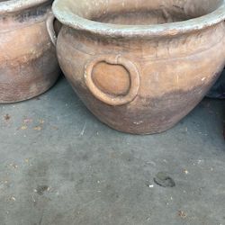 Cazuelas De Barro Para Decoración O Planteros 