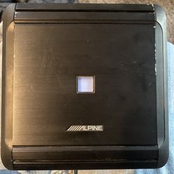 Alpine MRV-M500 500W RMS Mono Subwoofer Amplifier