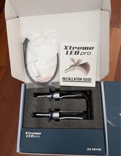 Xenon Depot H11B H9 H8 H16 Xtreme LED Pro Headlight Kit Bulbs-5500K Pair