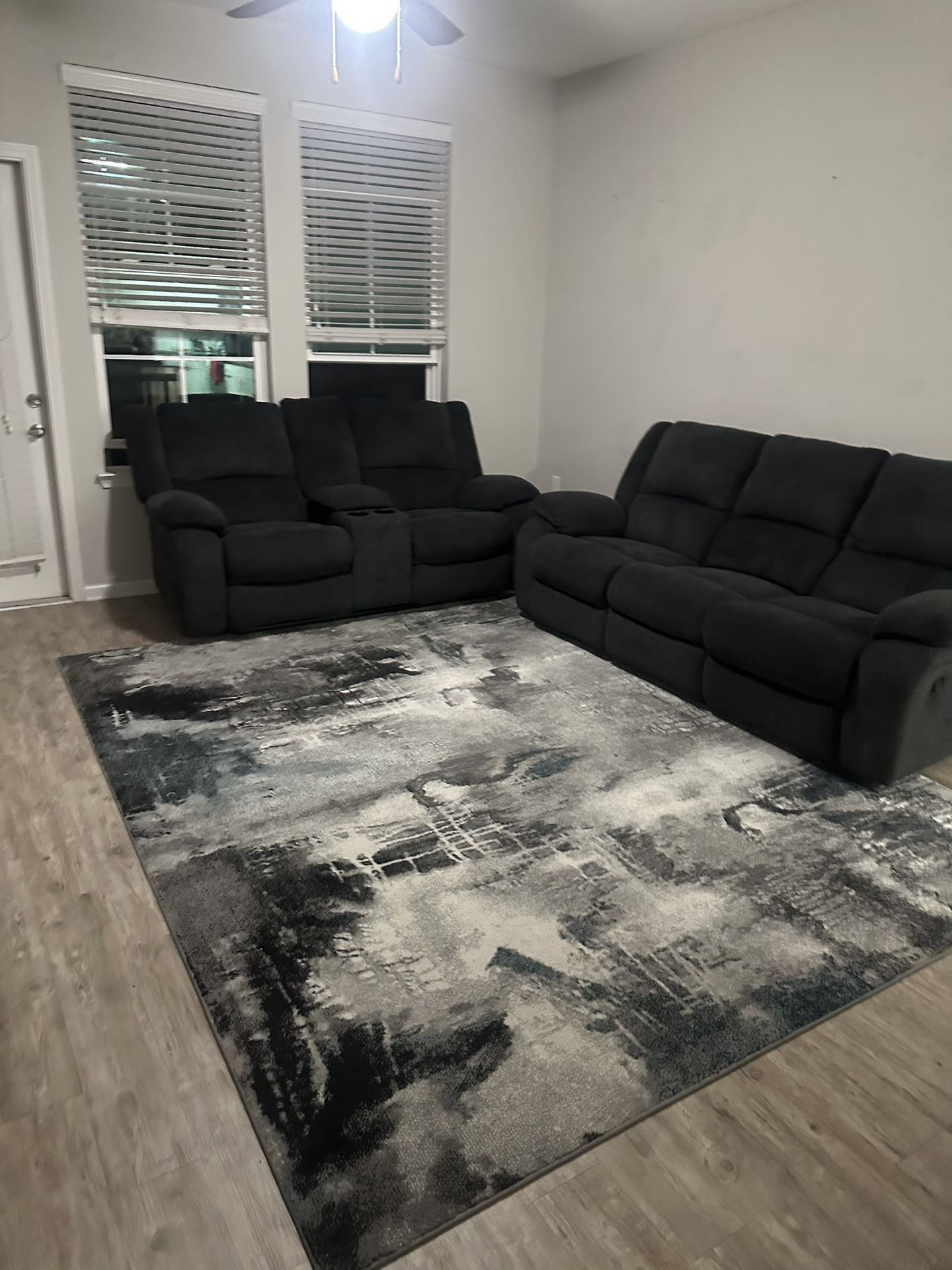 Sofa Recliner sets with carpet