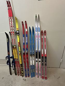 XC skis  