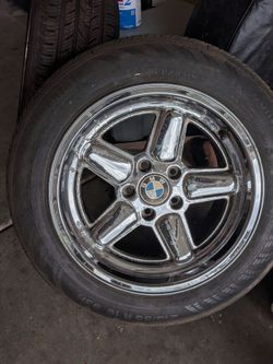 BMW rims and tires