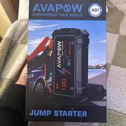 Portable Jump Starter (AVAPOW)
