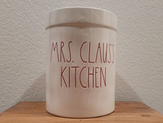 rae dunn mrs claus kitchen