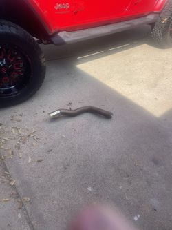 Tail pipe for 2019 Sahara jeep wrangler