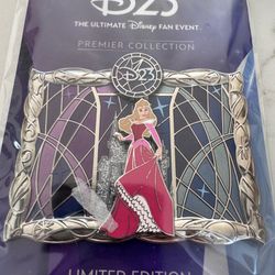D23 THE ULTIMATE DISNEY FAN EVENT PREMIER COLLECTION PIN AURORA LE 1000