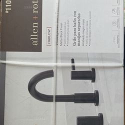 Allen + Roth Widespread Bath Faucet 