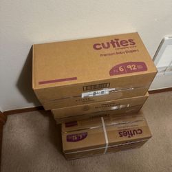 $25 Each Baby Diapers Size 6 