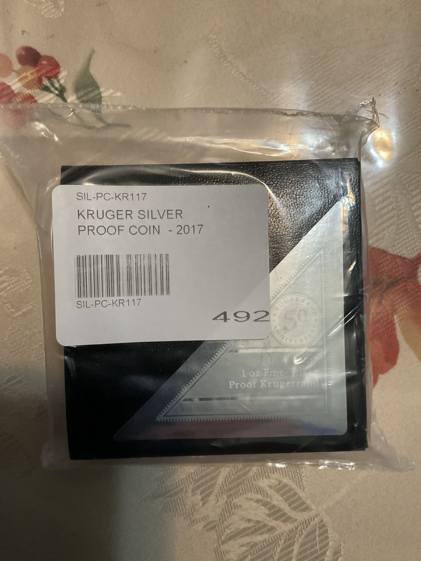 2017 Krugerrand 50th Anniversary SILVER proof 1oz Coin
