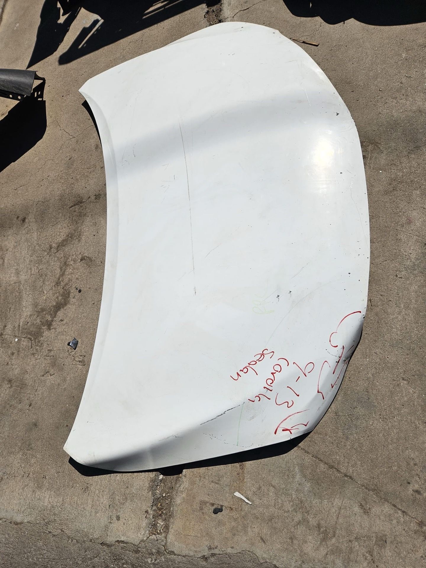 Toyota Corolla hood Oem