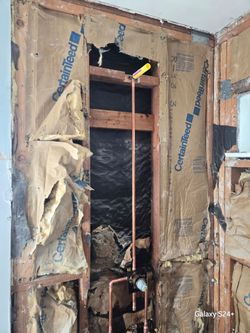 Repipe • leak