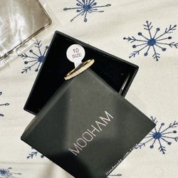 Brand New Gold And diamond Size 10 Ring