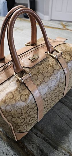 Vintage Celine Diffusion Boston Bag 30