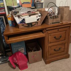 Oak Office Desk 