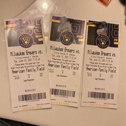 Brewers Tickets