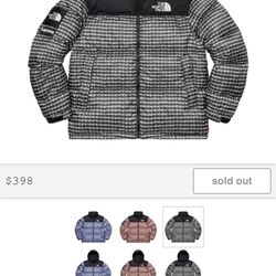 Supreme The North Face Studded Nuptse Jacket