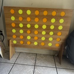 Wooden Connect 4