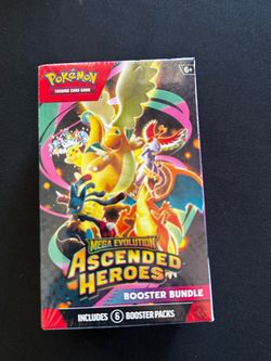 Pokémon TCG Mega Evolution Ascended Heroes Booster Bundle