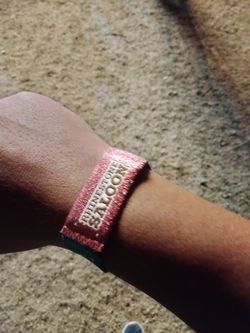 RHINESTONE SALOON PASS SUNDAY WRISTBAND