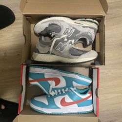 NIKE DUNKS AND NEW BALANCES