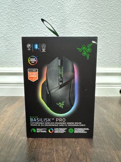 Razer Basilisk V3 Pro Customizable Wireless Ergonomic Gaming Mouse