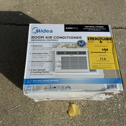 MAW05M1WWT Midea 5,000 BTU Mechanical Room Window Air Conditioner 
