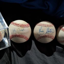 Signed Baseballs Lot 