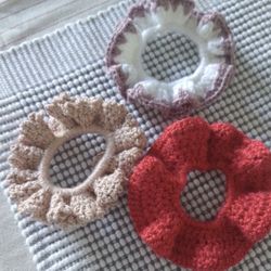 Crochet Scrunchie, handmade