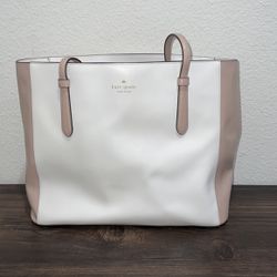 White And Pink Kate Spade Purse