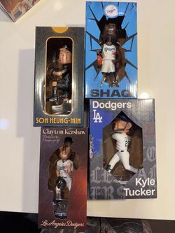 Kershaw bobblehead, Tucker bobblehead