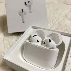 New Apple AirPod 4’s with active Noise Cancellation 