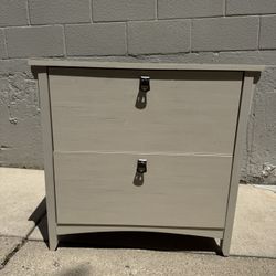 2 Drawer File Cabinet 