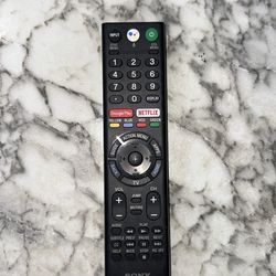 Sony tv remote control