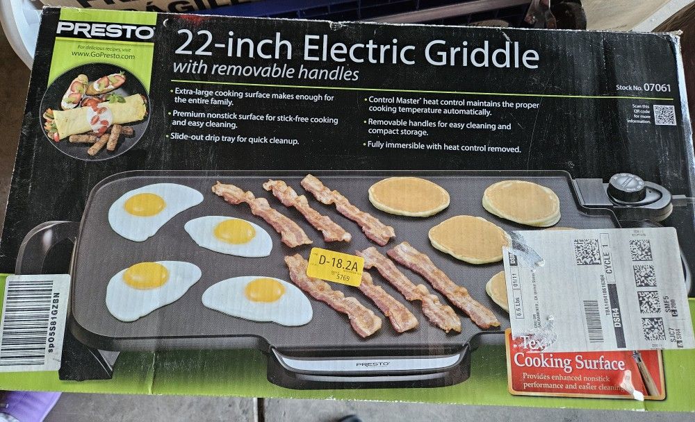 Electric GRIDDLE