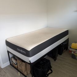 Twin Bed Frame WITH Matress