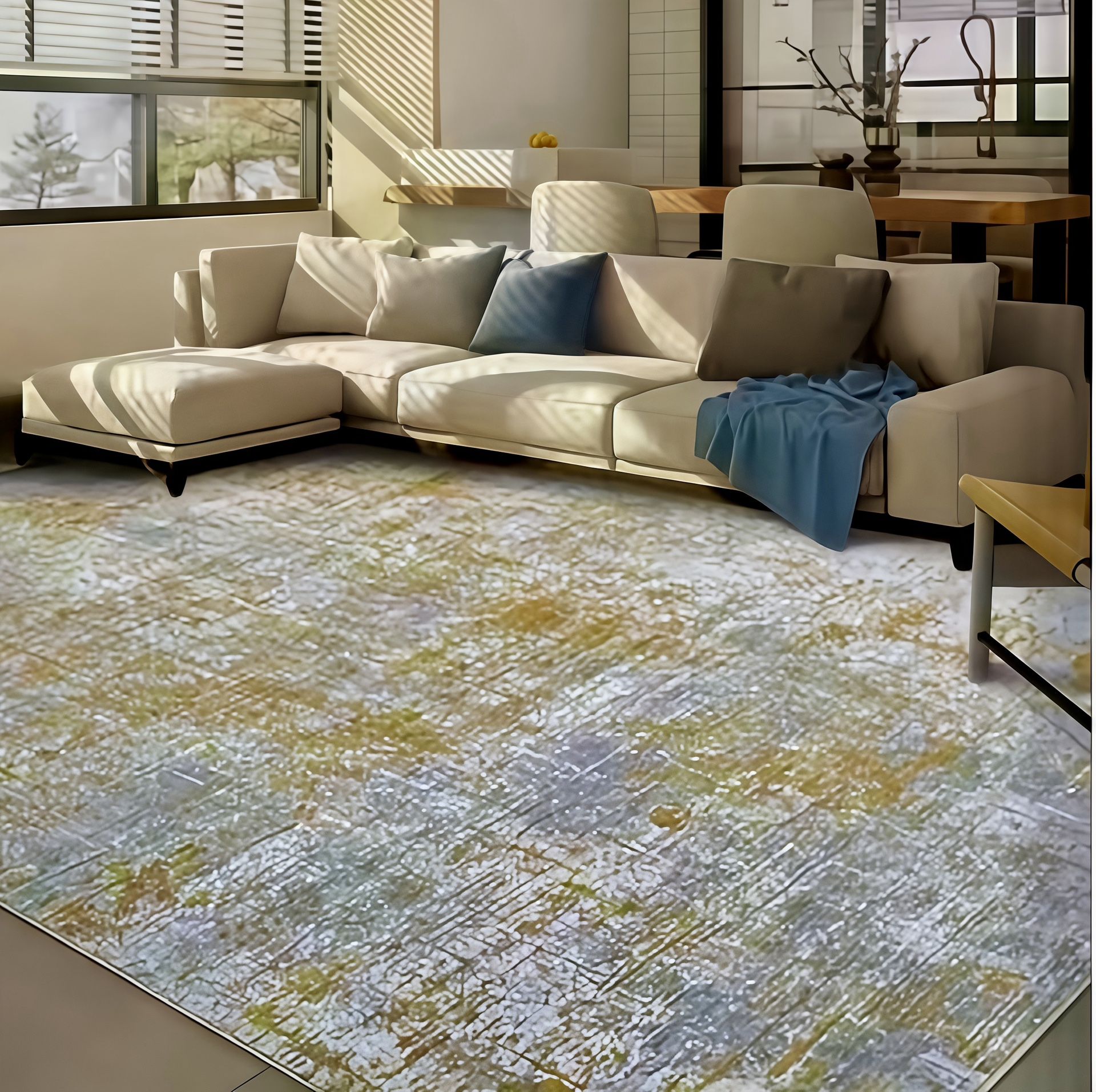 ✨ Modern Abstract Area Rugs – Multiple Sizes Available ✨