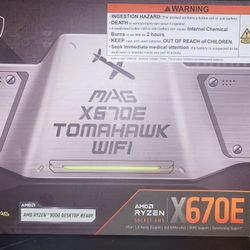 MSI MAG X670E Tomahawk WiFi AM5 Motherboard – Brand New Sealed