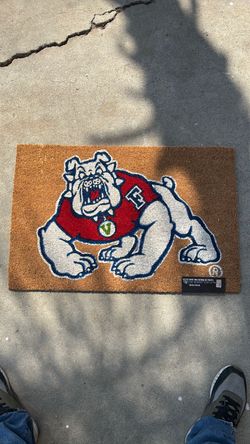 Fresno State Bulldogs Coir Door Mat