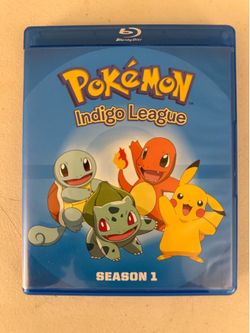 Pokemon Indigo League blue ray