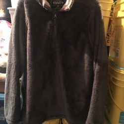 Mens L Sweater Coat 