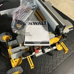 DeWalt DWE7485 Table Saw & Rolling Stand