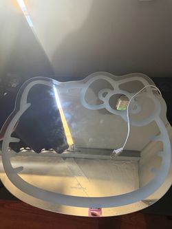 hello kitty vanity mirror