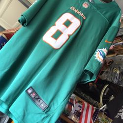 Dolphins Football Jersey Size Adult XL