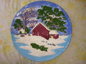 Byron mold 1972 platter