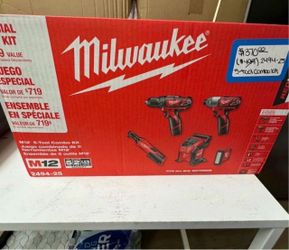 Milwaukee M12 12V Lithium-Ion Cordless Combo Kit